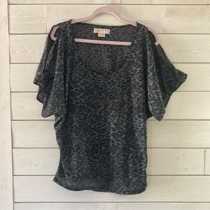 MK leopard shirt